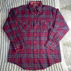 Northwest Territory Red and Blue Plaid Button Down Shirt
